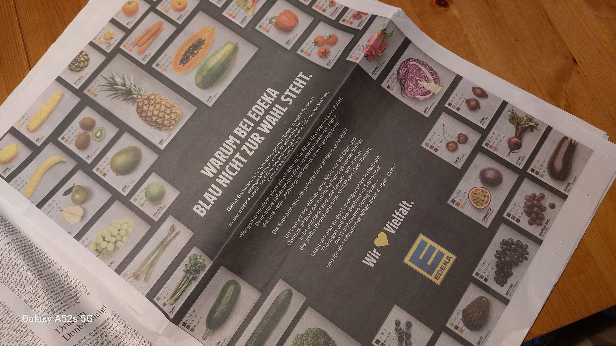 Edeka rät von Stimme für AfD ab: «Blau ist keine gute Wahl»