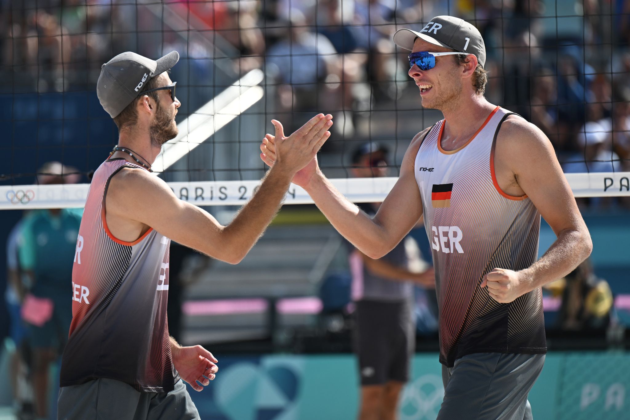 Deutsches Beach-Volleyball-Duo im Halbfinale von Olympia