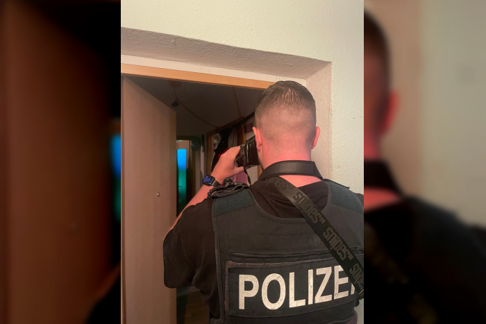 Halle: Polizeiaktion nach Fahrraddiebstahl