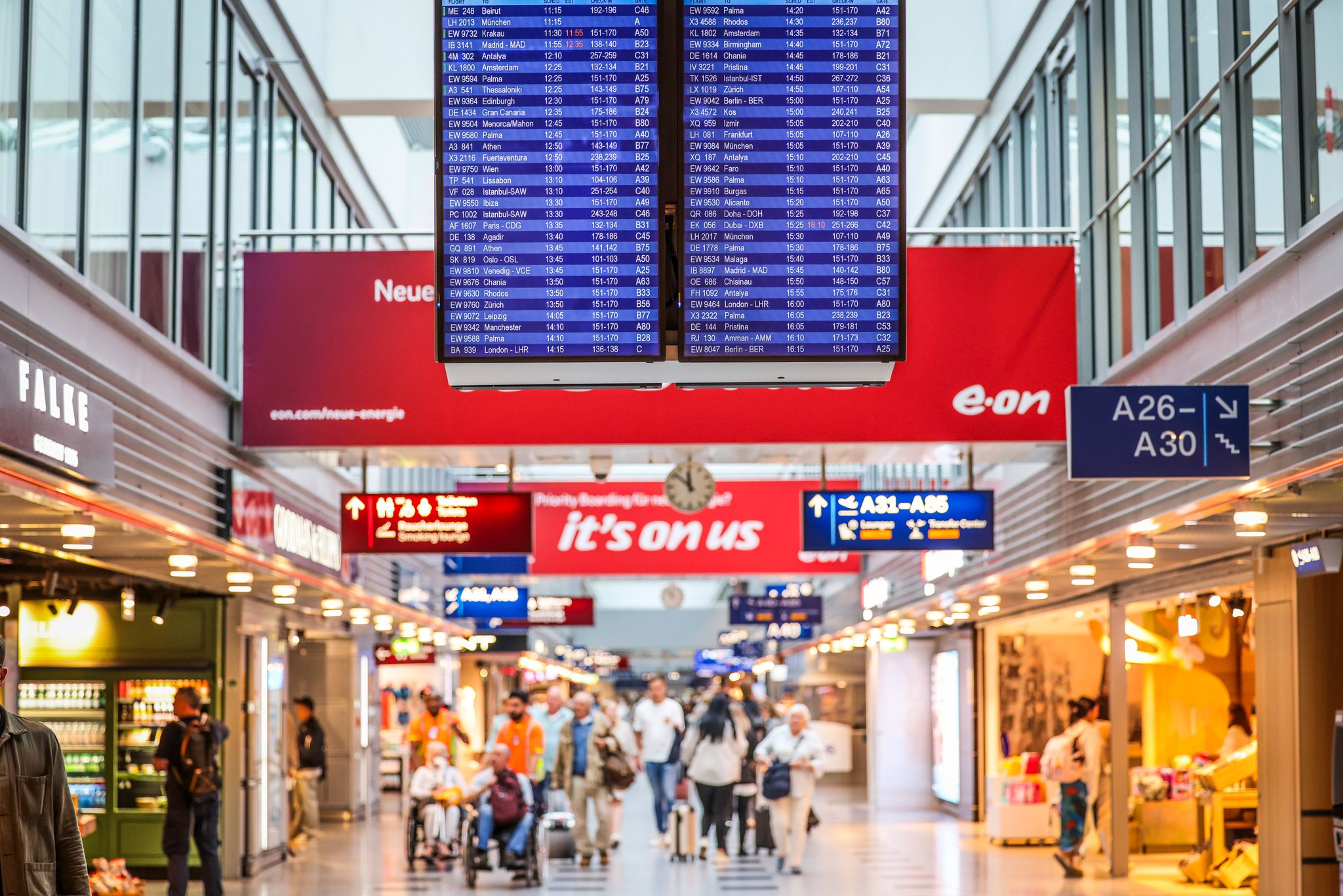 Rückreisewelle zum Sommerferien-Ende in Nordrhein-Westfalen