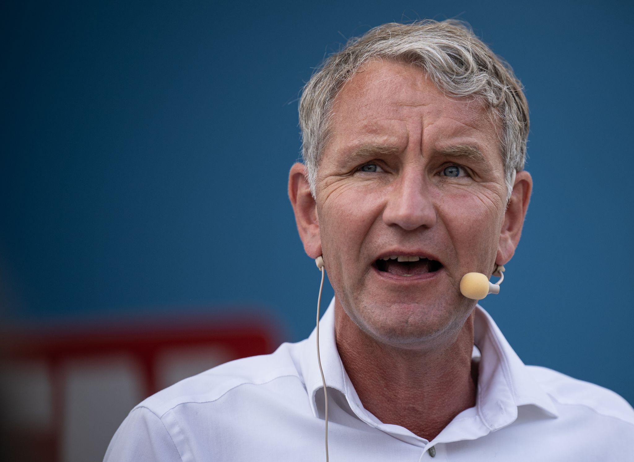 Organisatoren: Verletzte bei Demo gegen Höcke