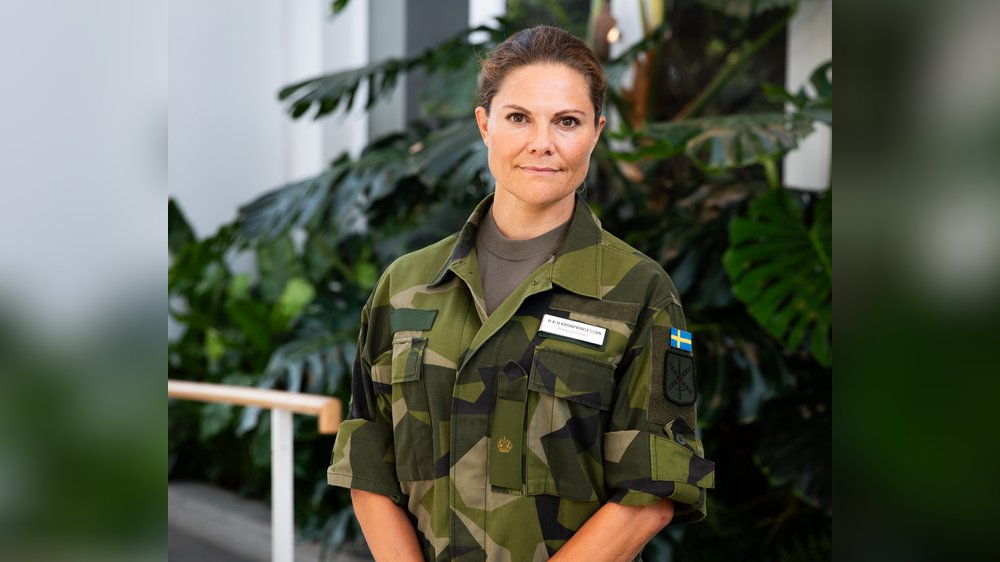 Kronprinzessin Victoria setzt militärische Ausbildung fort