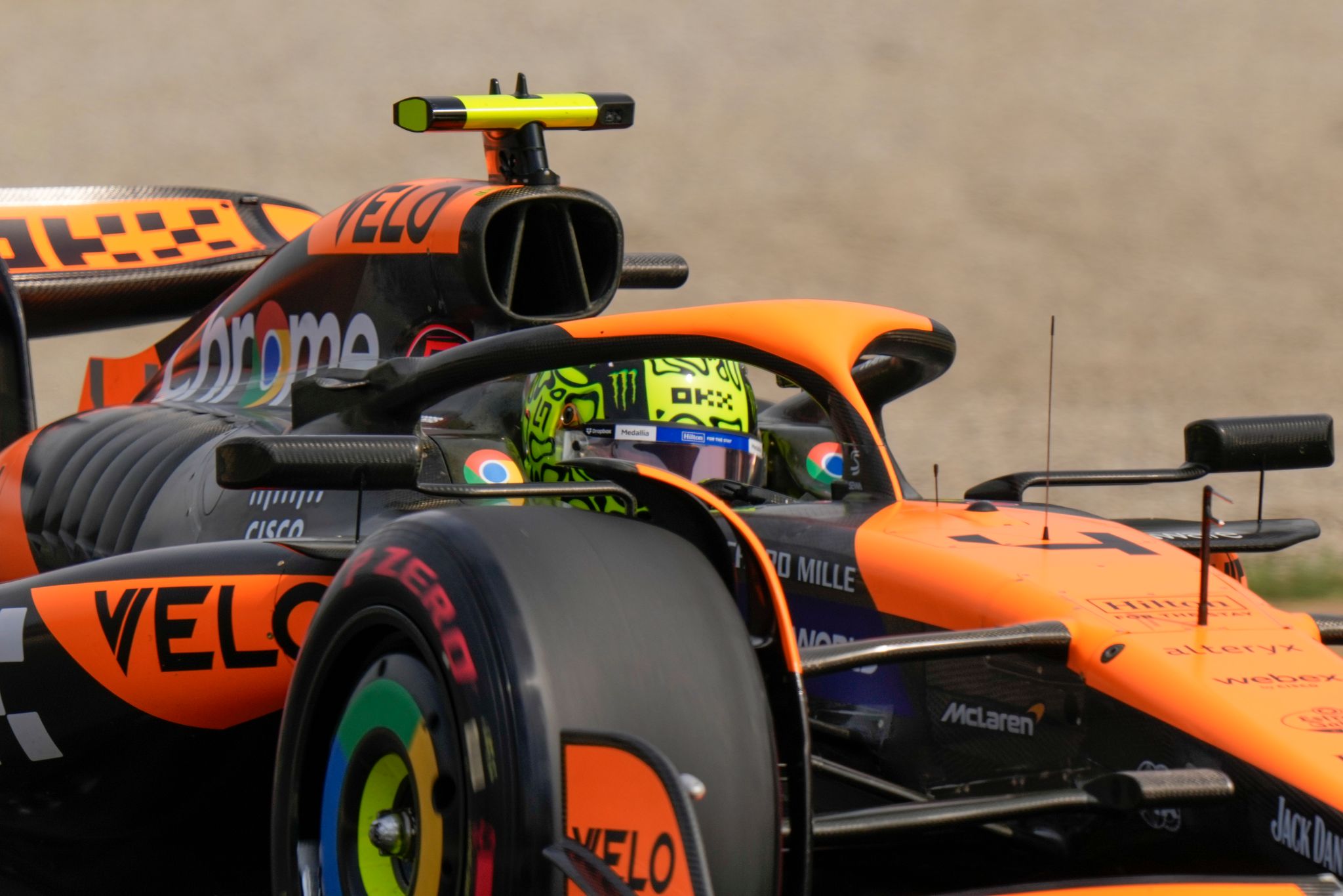 Verfolger Norris befeuert Titel-Duell: Pole auch in Monza