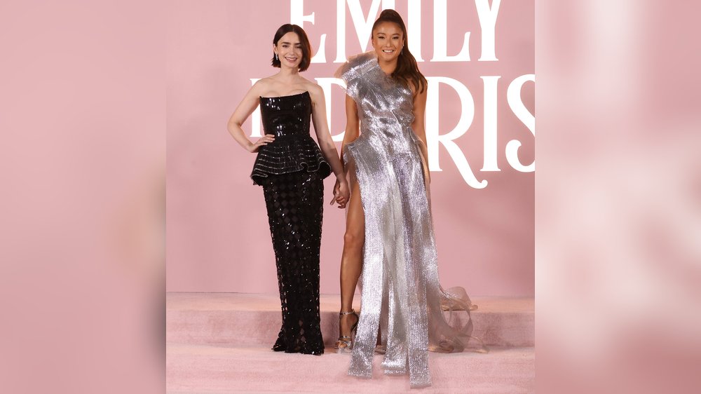 Lily Collins & Ashley Park: “Emily in Paris”-Stars versprühen Glamour