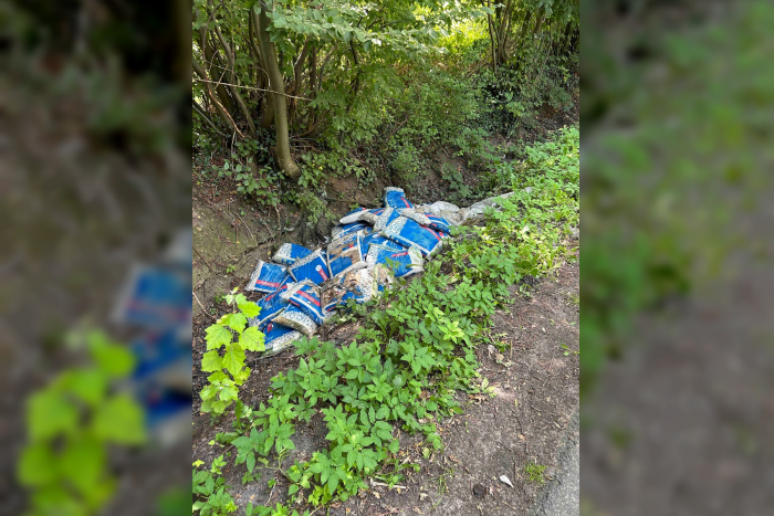 Illegale Müllentsorgung in Rellingen