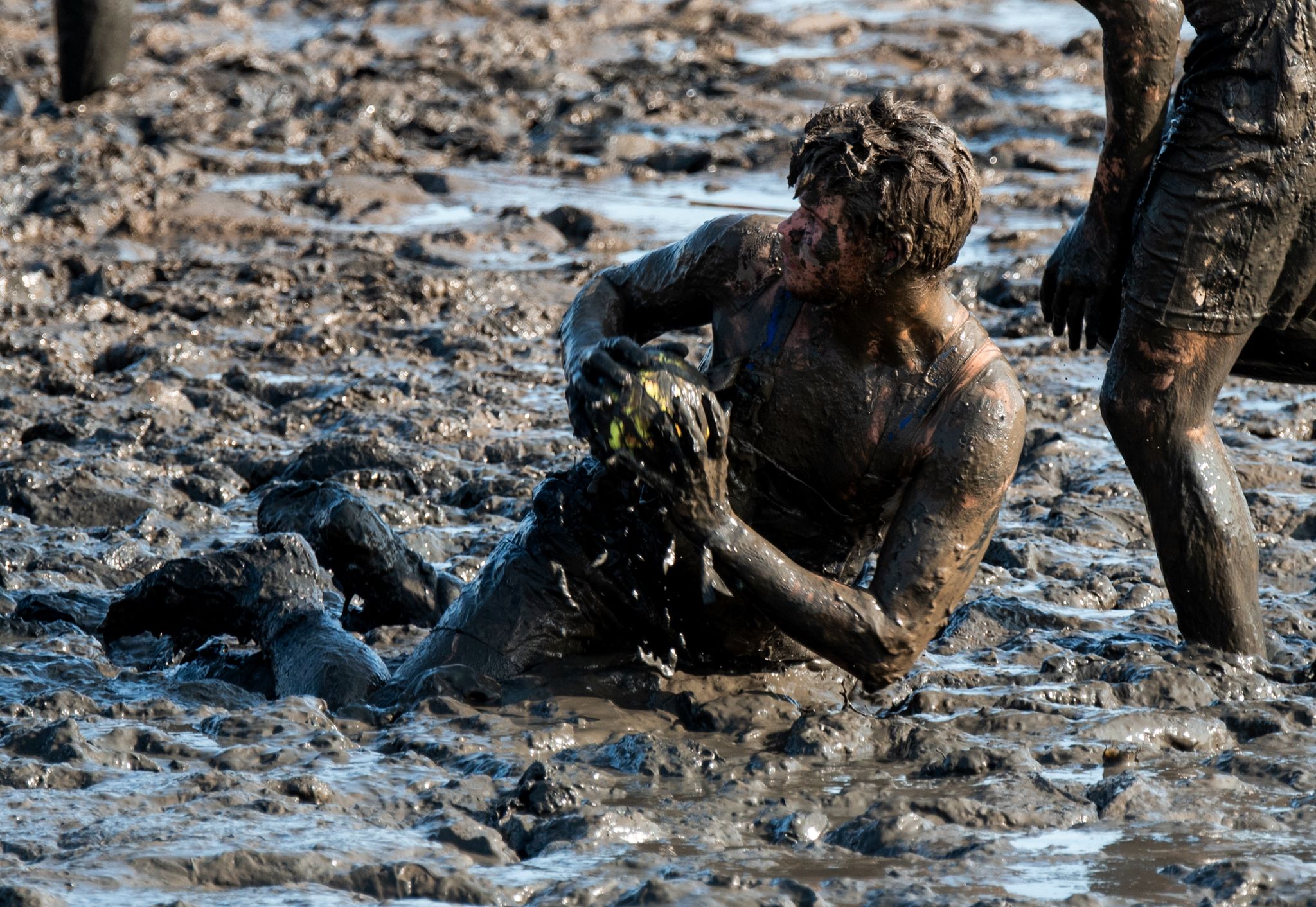 20 Jahre Wattolümpiade: Ein spritziges, schlammiges Spektakel geht zu Ende