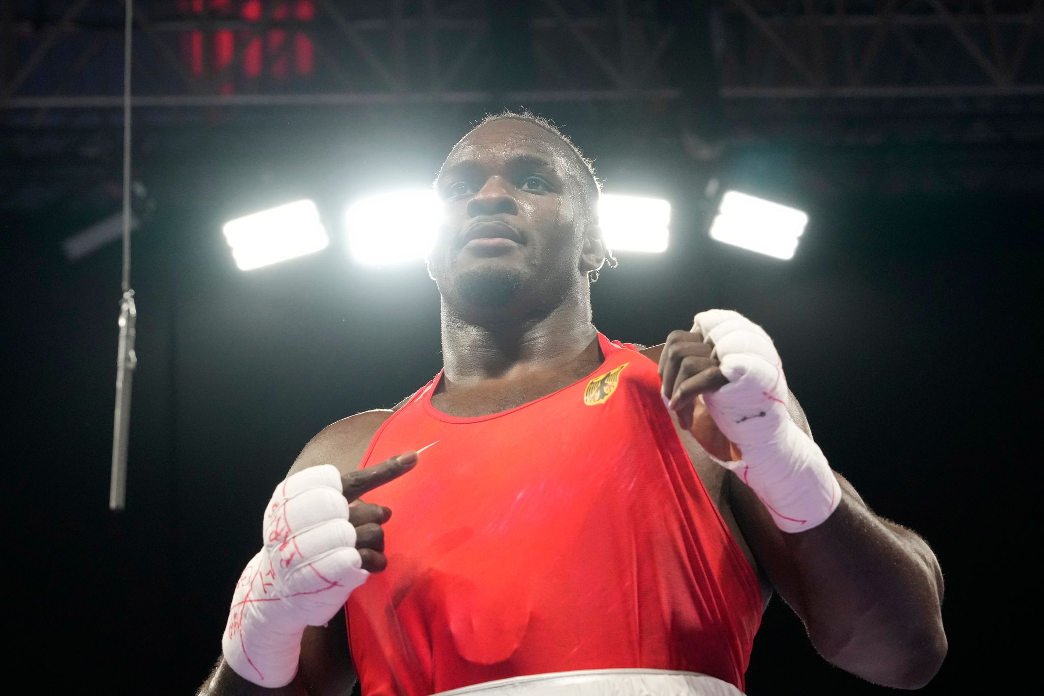 Nelvie Tiafack gewinnt Bronze im Boxen bei Olympia in Paris