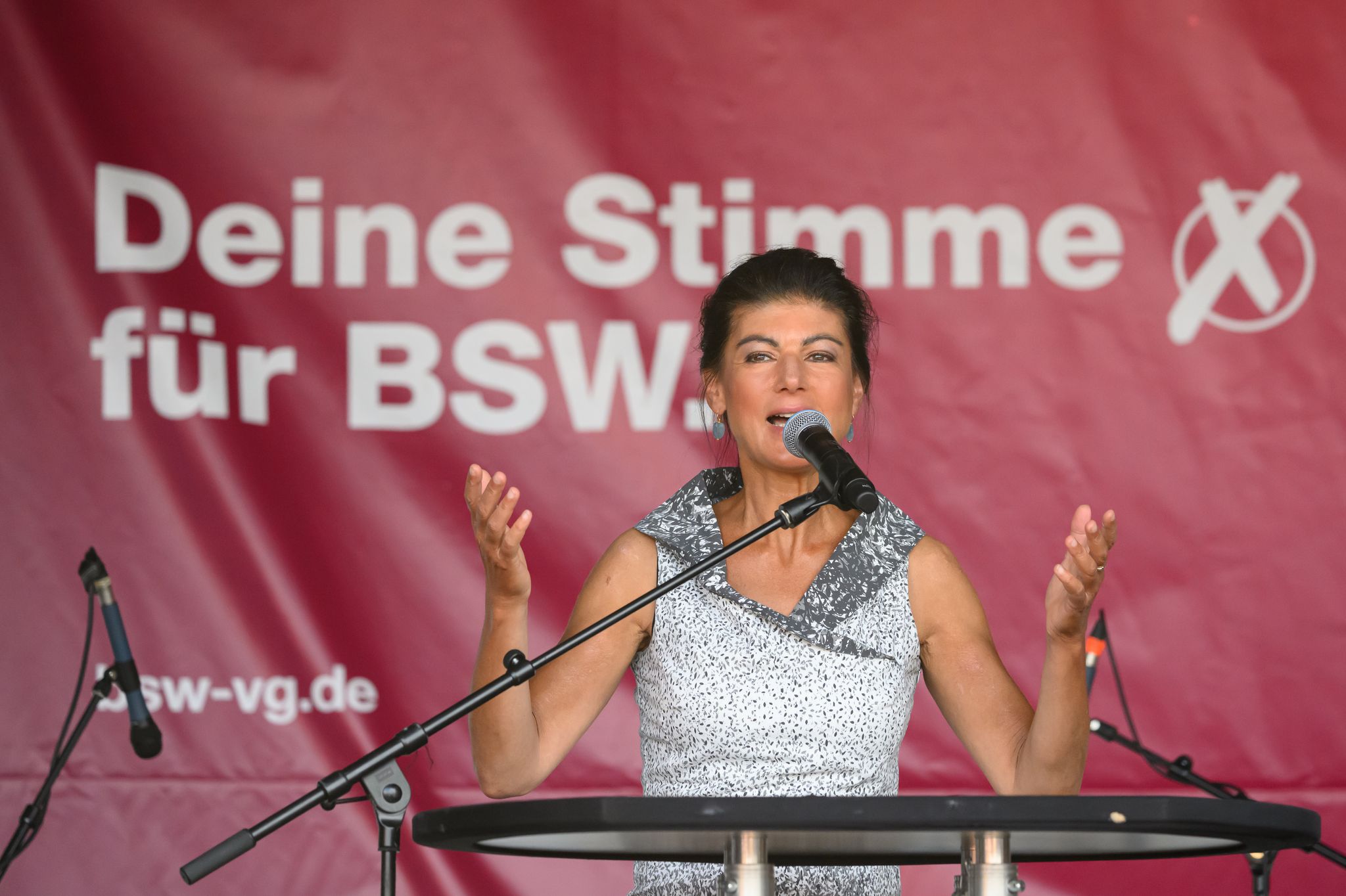 Wagenknecht-Partei beantragt Volksbefragung zu US-Raketen
