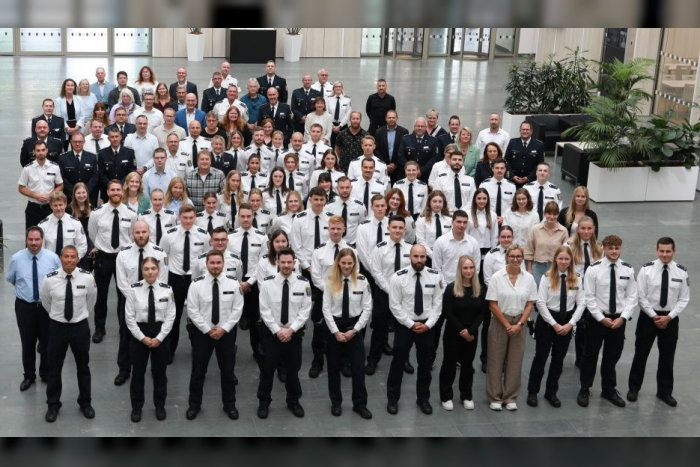 Main-Kinzig-Kreis: Neuzugänge im Polizeipräsidium Südosthessen