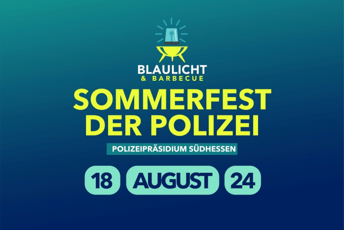 Polizei Sommerfest in Darmstadt