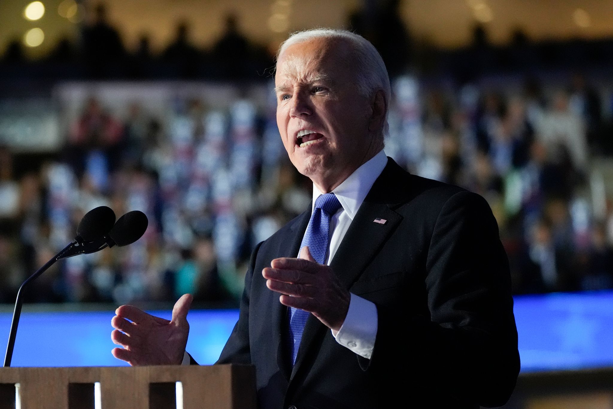 Biden bei Parteitag: Habe mein Bestes für Amerika gegeben