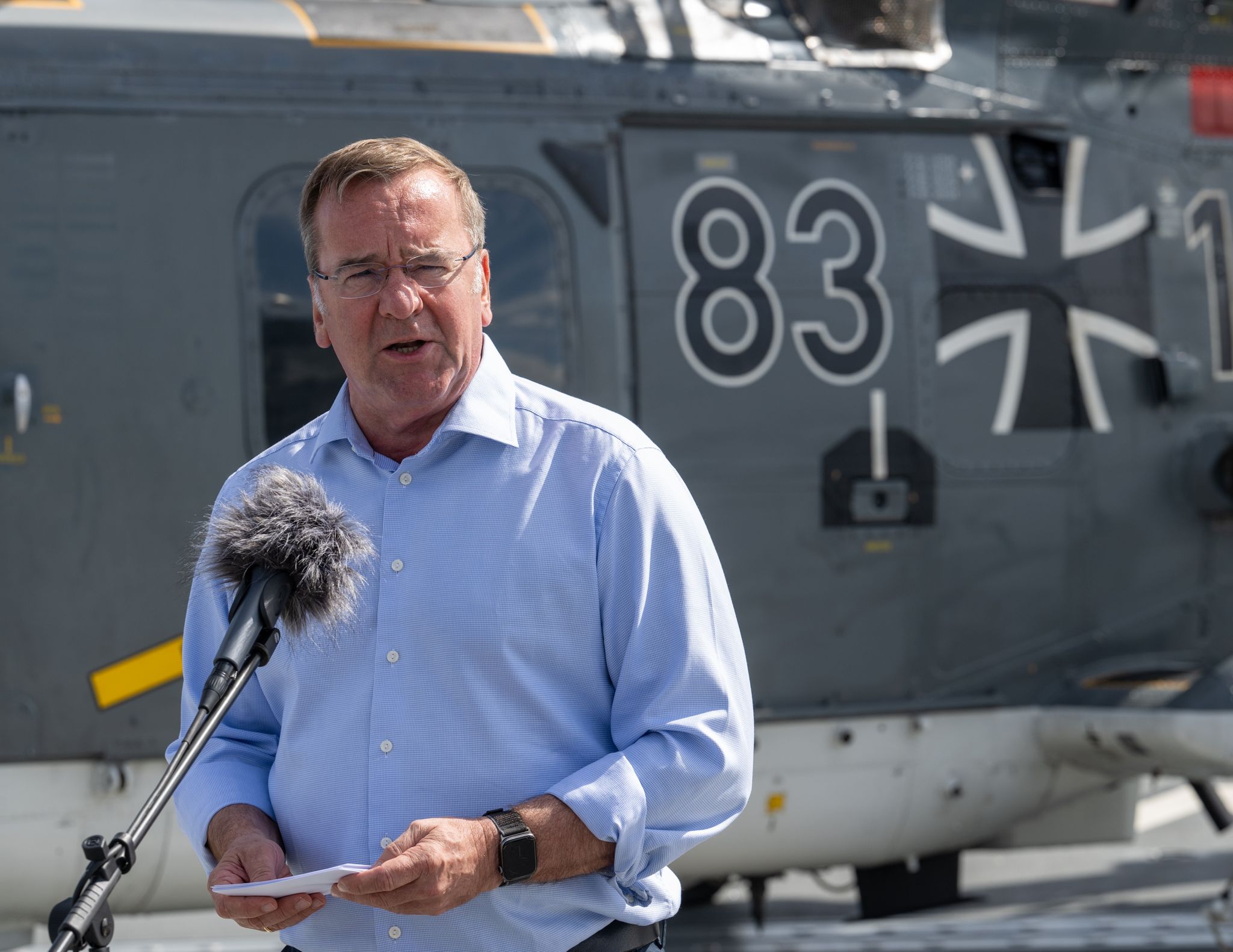 Verteidigungsminister Pistorius fordert höhere Militärausgaben über Nato-Ziel hinaus