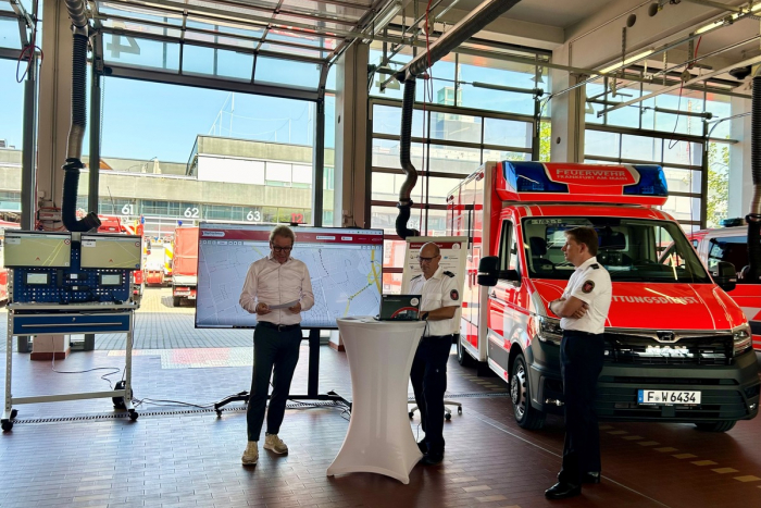 Bonn: Effizientes Blaulicht-Navi für Feuerwehr und Rettungsdienst