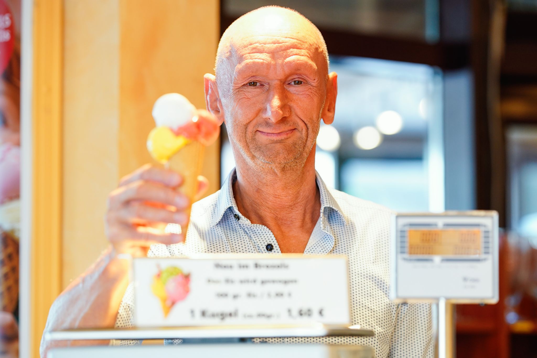 «Das ist fairer» – Café rechnet Eis grammgenau ab