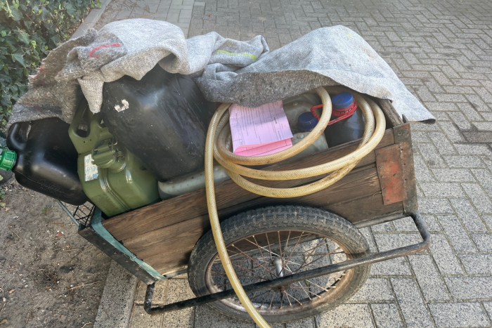 Sternberg: Polizei sucht Eigentümer eines Handwagens