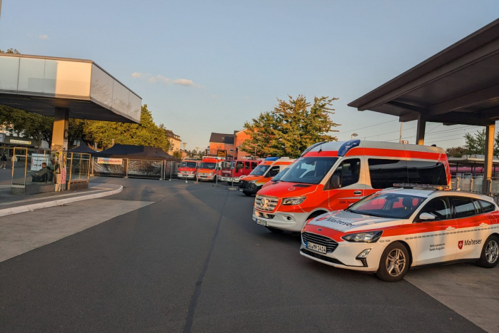 Stadtfest in Hennef: Feuerwehr im Einsatz