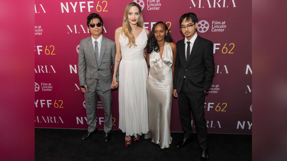 Angelina Jolie begeistert beim New York Film Festival mit ihren Kindern