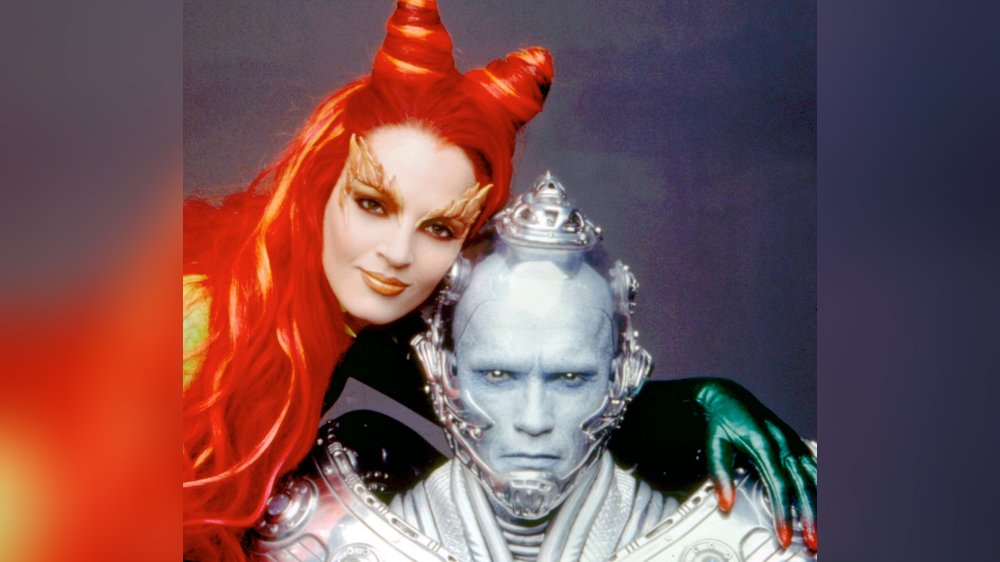 Arnold Schwarzenegger und Uma Thurman feiern Wiedersehen