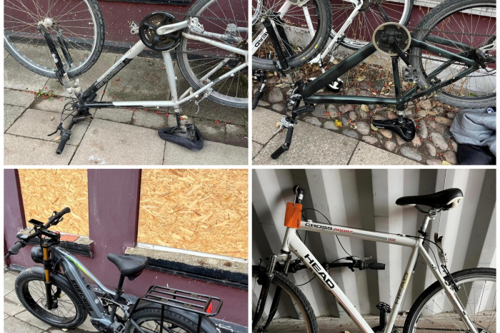 Gesucht: Eigentümer von vier Fahrrädern