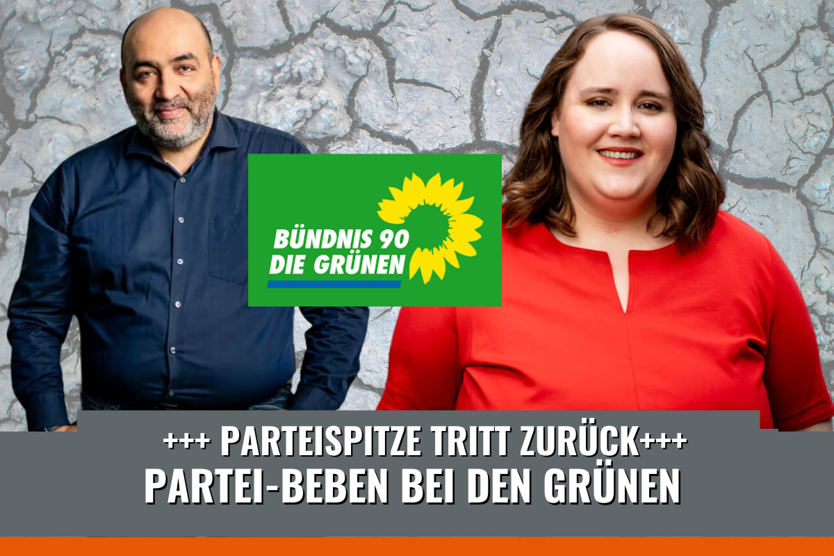 Die Grünen: Ricarda Lang und Omid Nouripour treten zurück