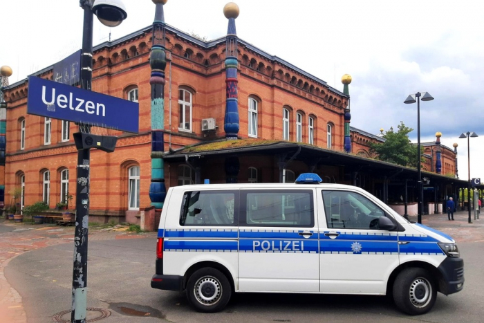 Festnahme am Bahnhof Uelzen
