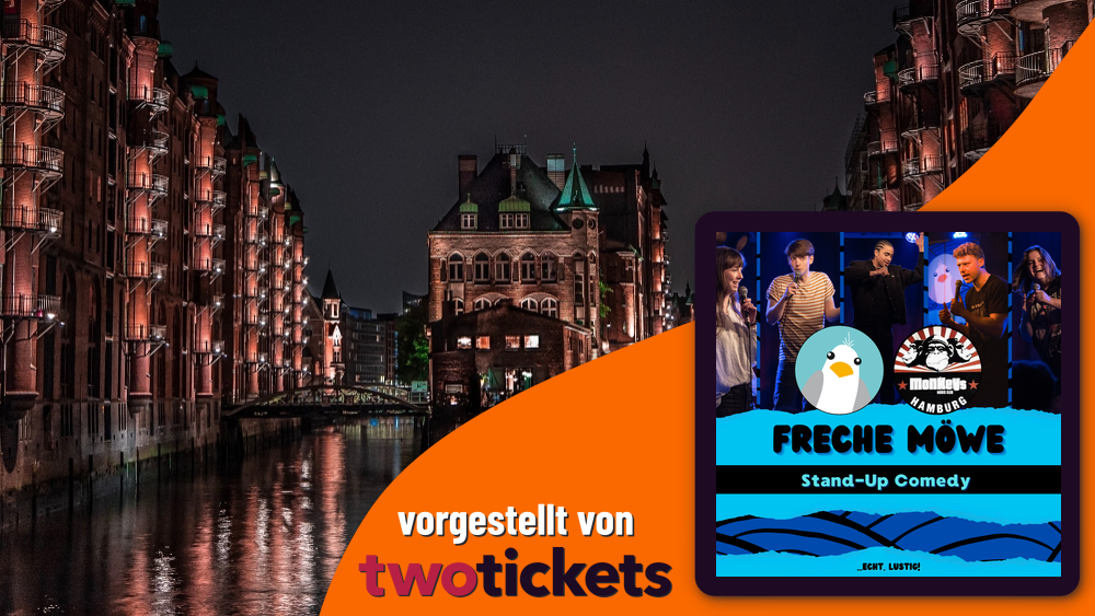 Comedy in Hamburg am 01.10.24: Freche Möwe – Stand-Up Comedy