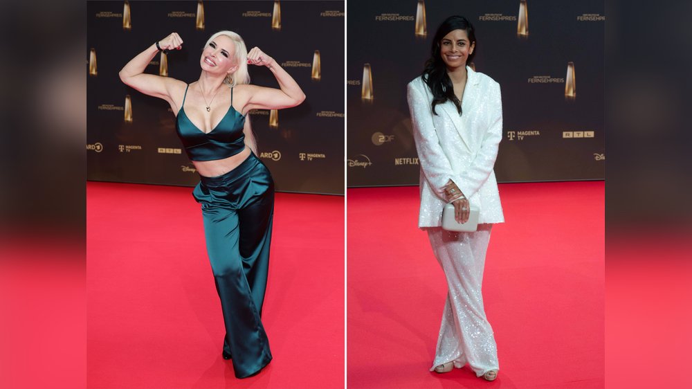 Collien Ulmen-Fernandes und Daniela Katzenberger begeistern beim Deutschen Fernsehpreis in Hosen-Looks