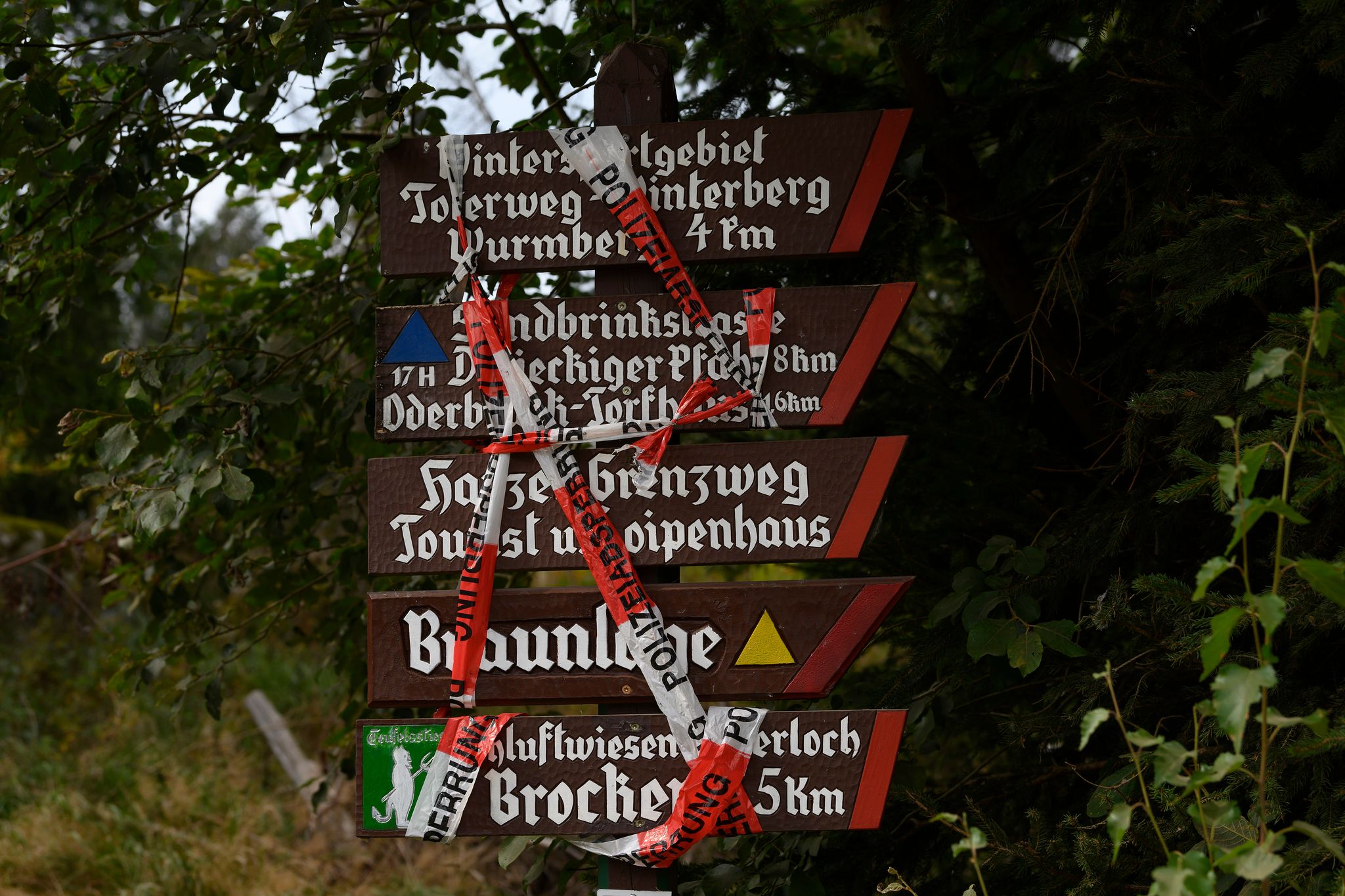 Regen am Brocken hilft bei Brandbekämpfung