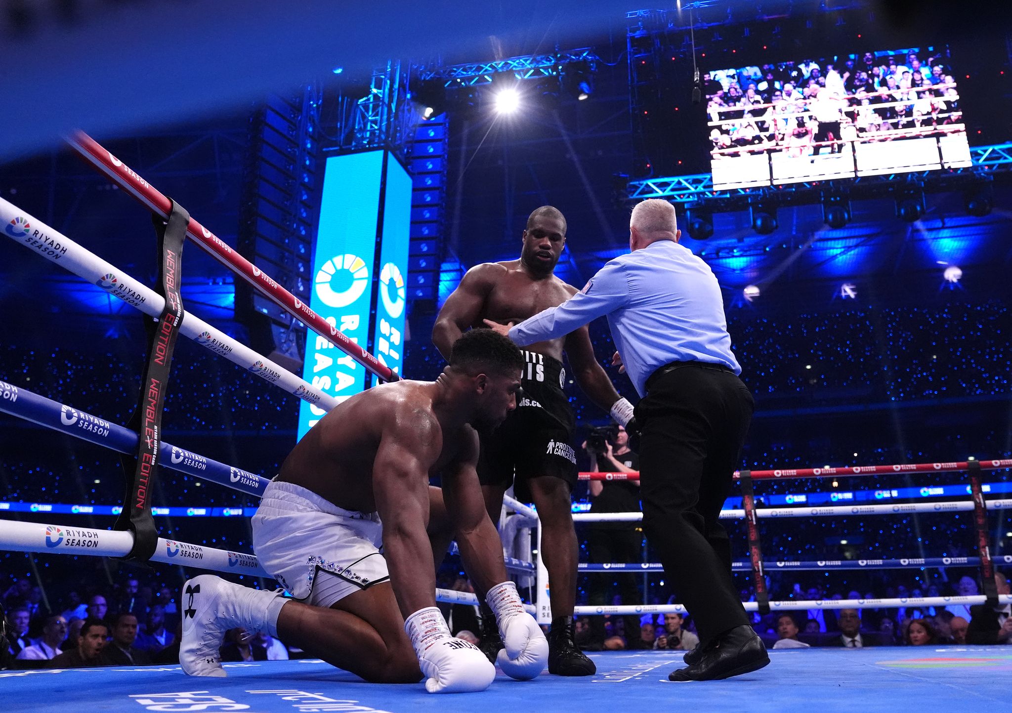 Ex-Weltmeister Joshua geht spektakulär k.o. gegen Dubois