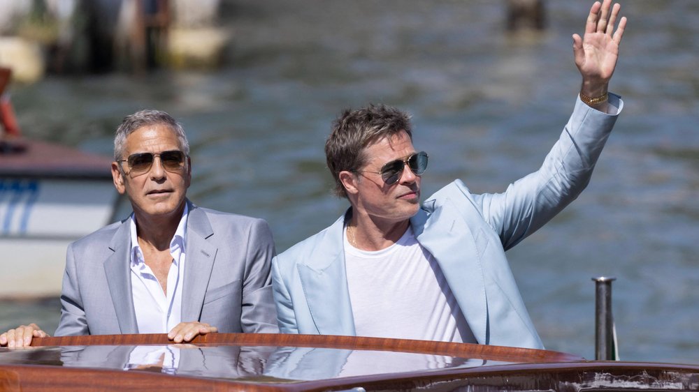 Brad Pitt meidet Angelina Jolie in Venedig: Großer Auftritt mit George Clooney