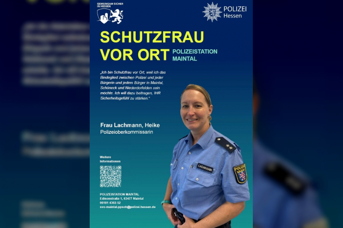 Neue Schutzfrau vor Ort in Maintal