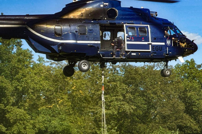 Hamburg: Unterstützung der Bundespolizei bei Waldbrandbekämpfung in Sachsen-Anhalt