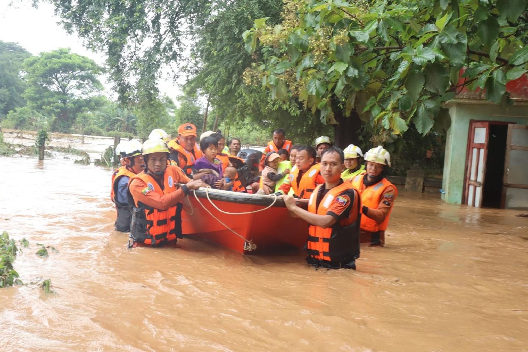 Super-Taifun «Yagi» trifft Myanmar schwer