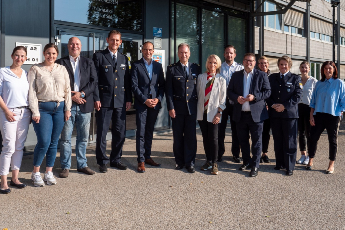 Gießen: Polizeidirektor Manfred Kaletsch verabschiedet