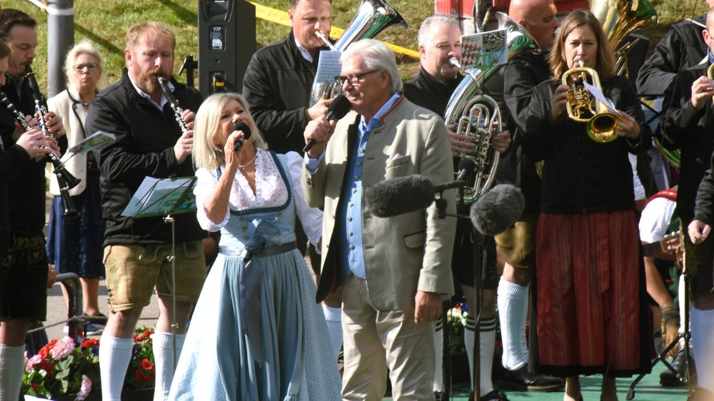Auf dem Oktoberfest: Marianne und Michael geben letztes Konzert