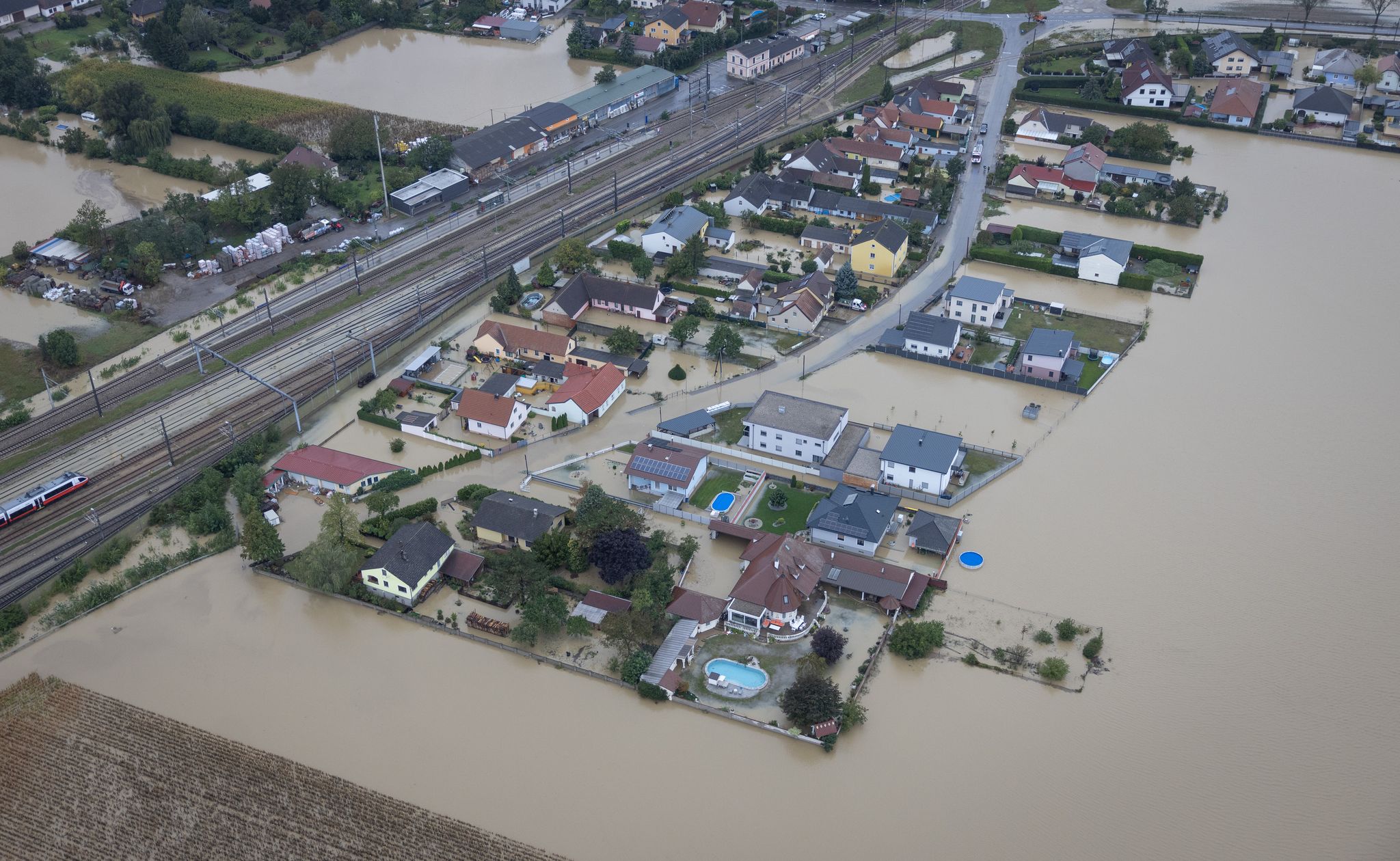 Schnellanalyse: Starkregen größtenteils durch Klimawandel
