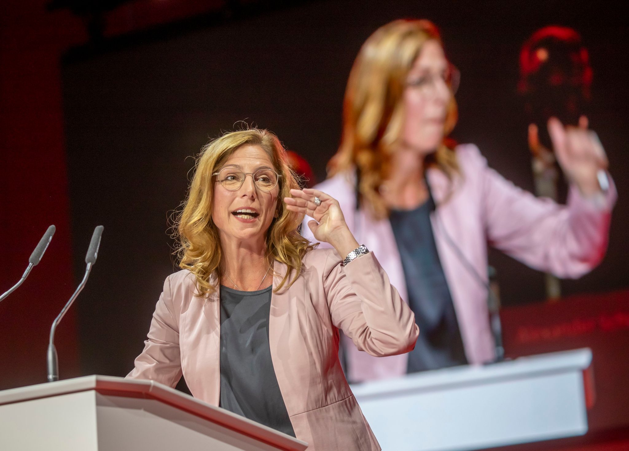 Große Mehrheit für Bätzing-Lichtenthäler als SPD-Chefin