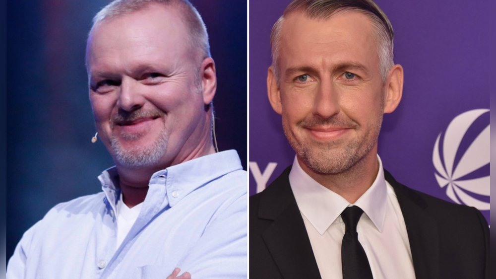 Stefan Raab und Sebastian Pufpaff im TV-Duell