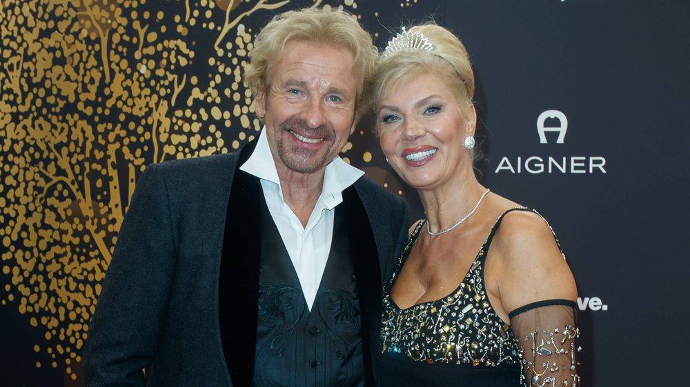 Thomas Gottschalk und Karina: Hochzeit mit ungebetenem Gast