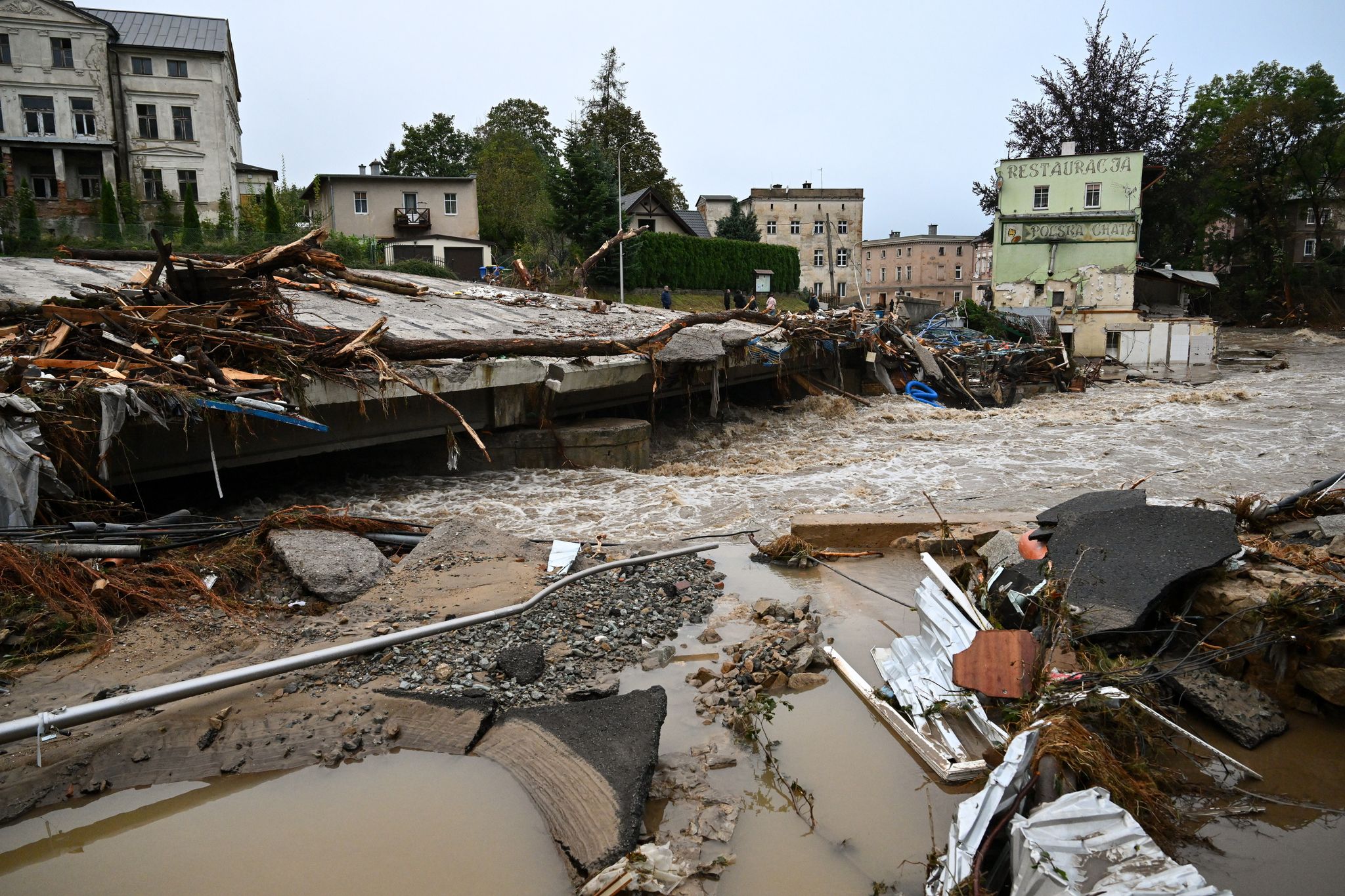 Unwetter in Polen: Breslau ruft Hochwasseralarm aus