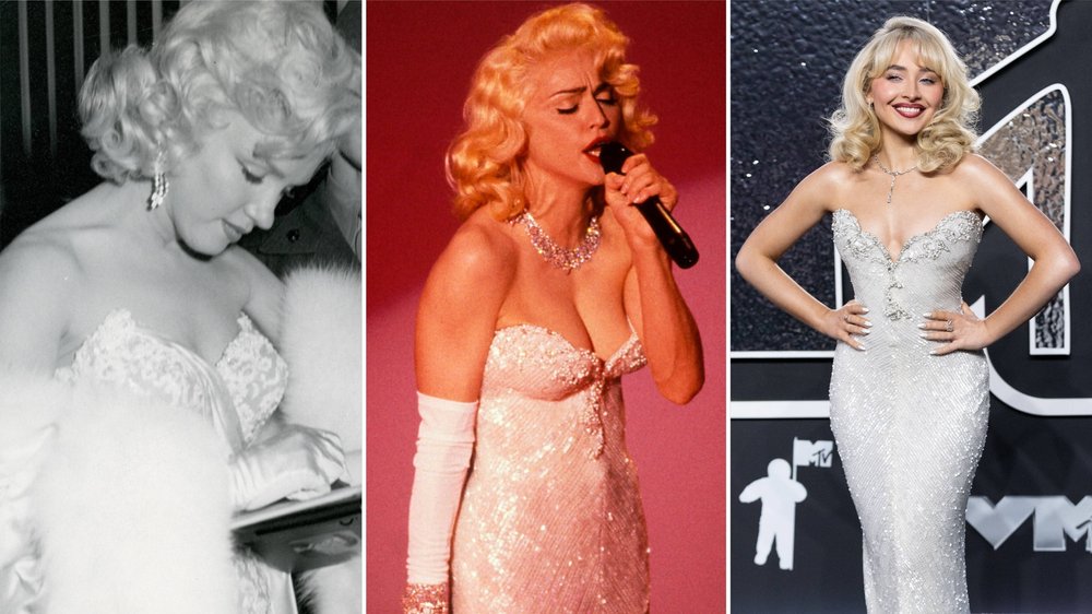 Wie Marilyn Monroe und Madonna: Sabrina Carpenters Red-Carpet-Look