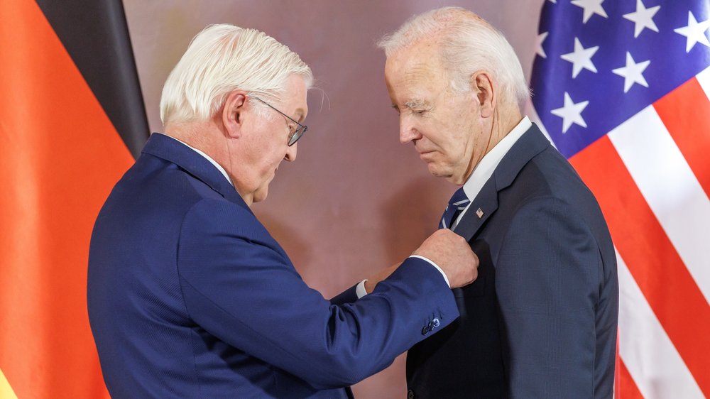 Biden erhält höchste deutsche Auszeichnung