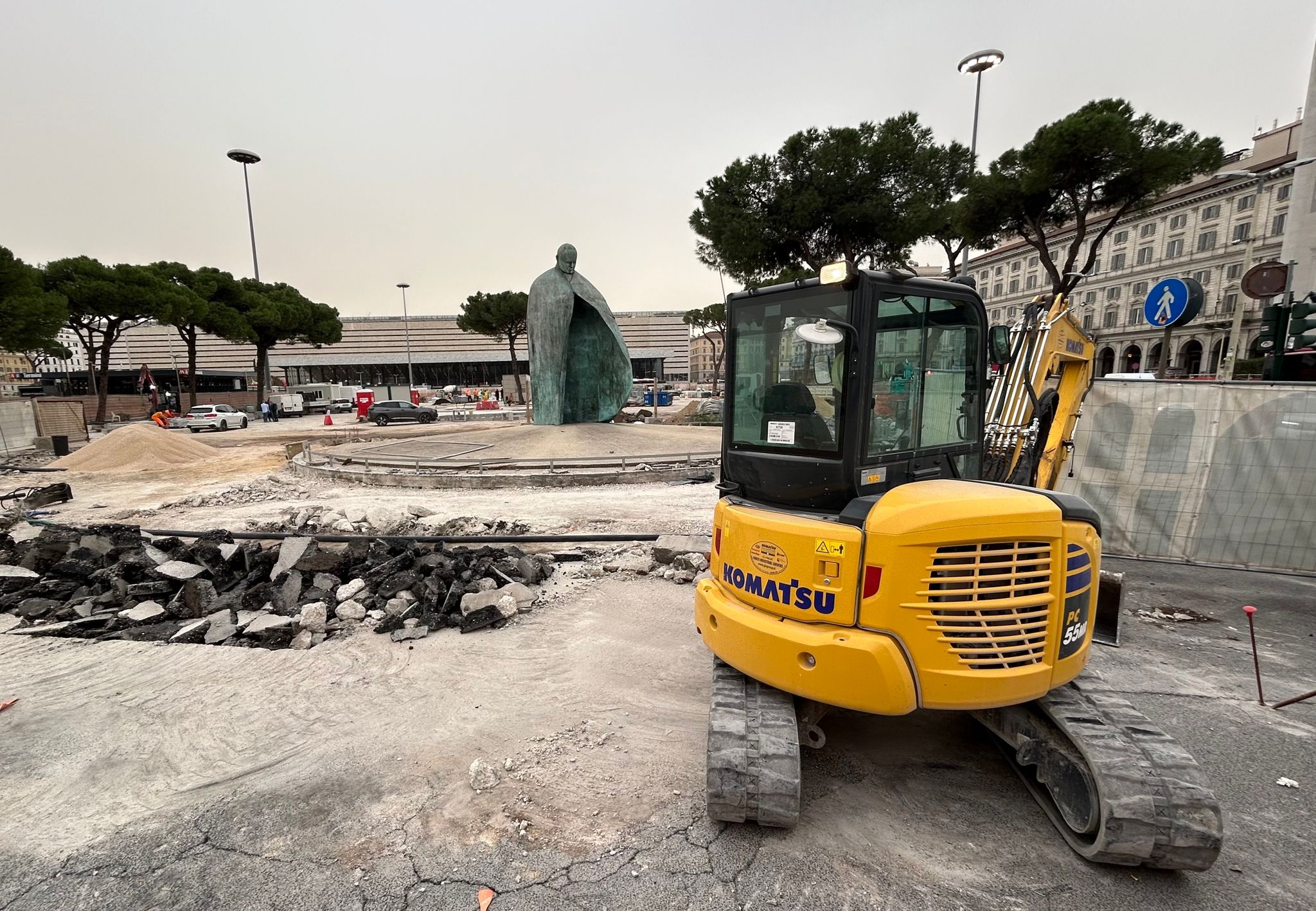 Ewige Baustelle – Rom leidet vor «Heiligem Jahr»