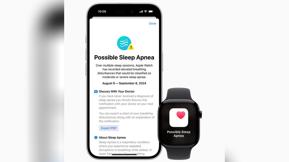 Apple Watch Series 10: Mit Technik gegen schlechten Schlaf
