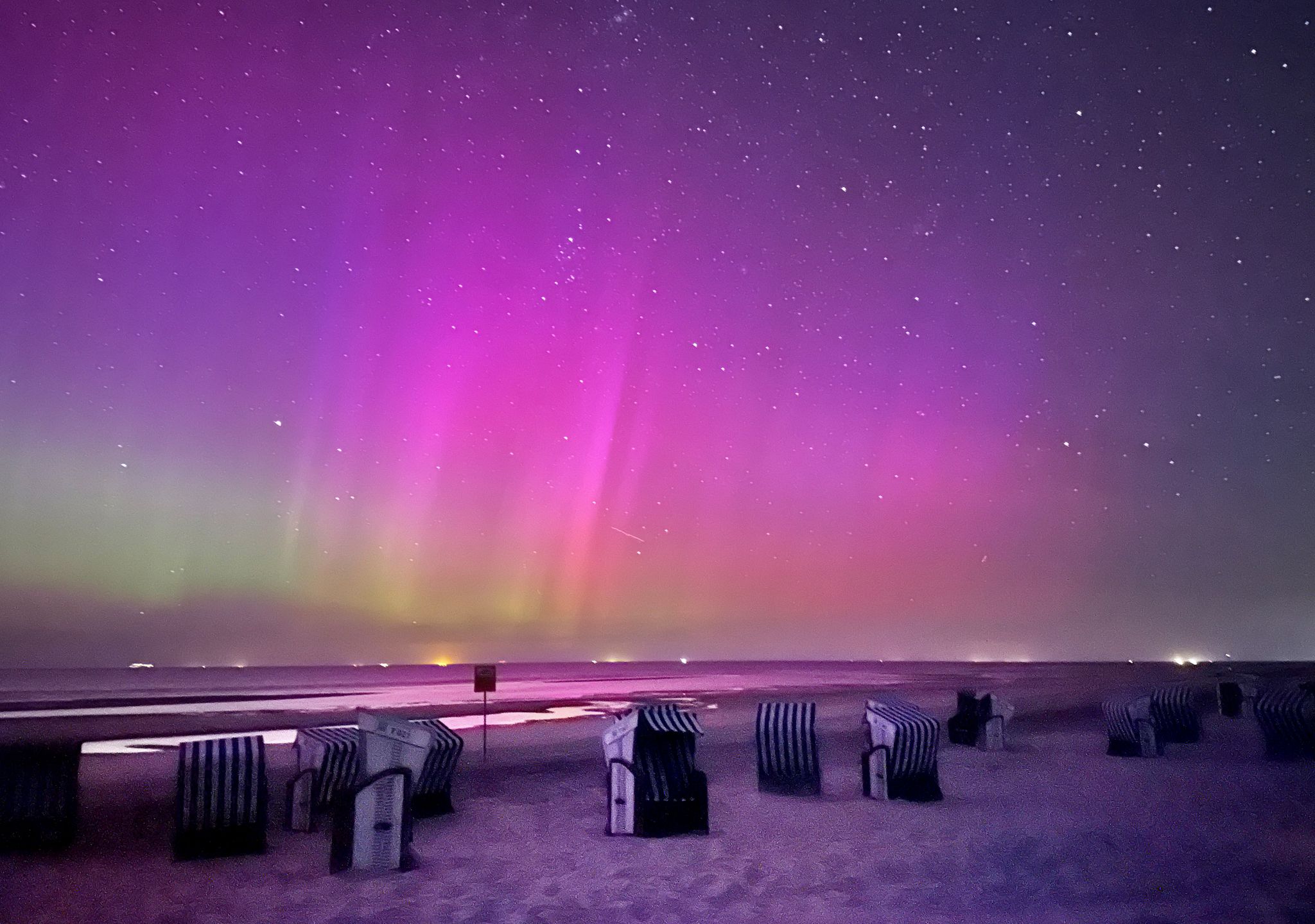 Polarlichter über Deutschland möglich, aber unsicher