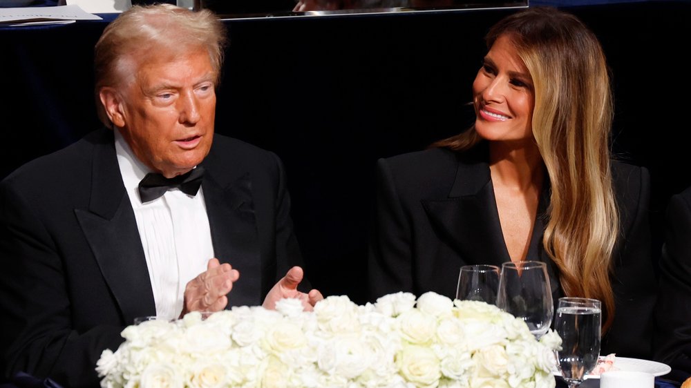 Seltenes gemeinsames Auftreten von Donald und Melania Trump in New York
