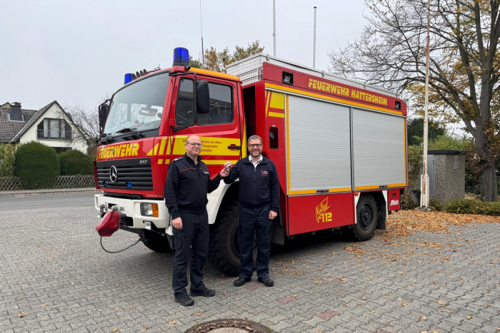 Feuerwehr Stadtallendorf: Hattersheim unterstützt mit Rüstwagen