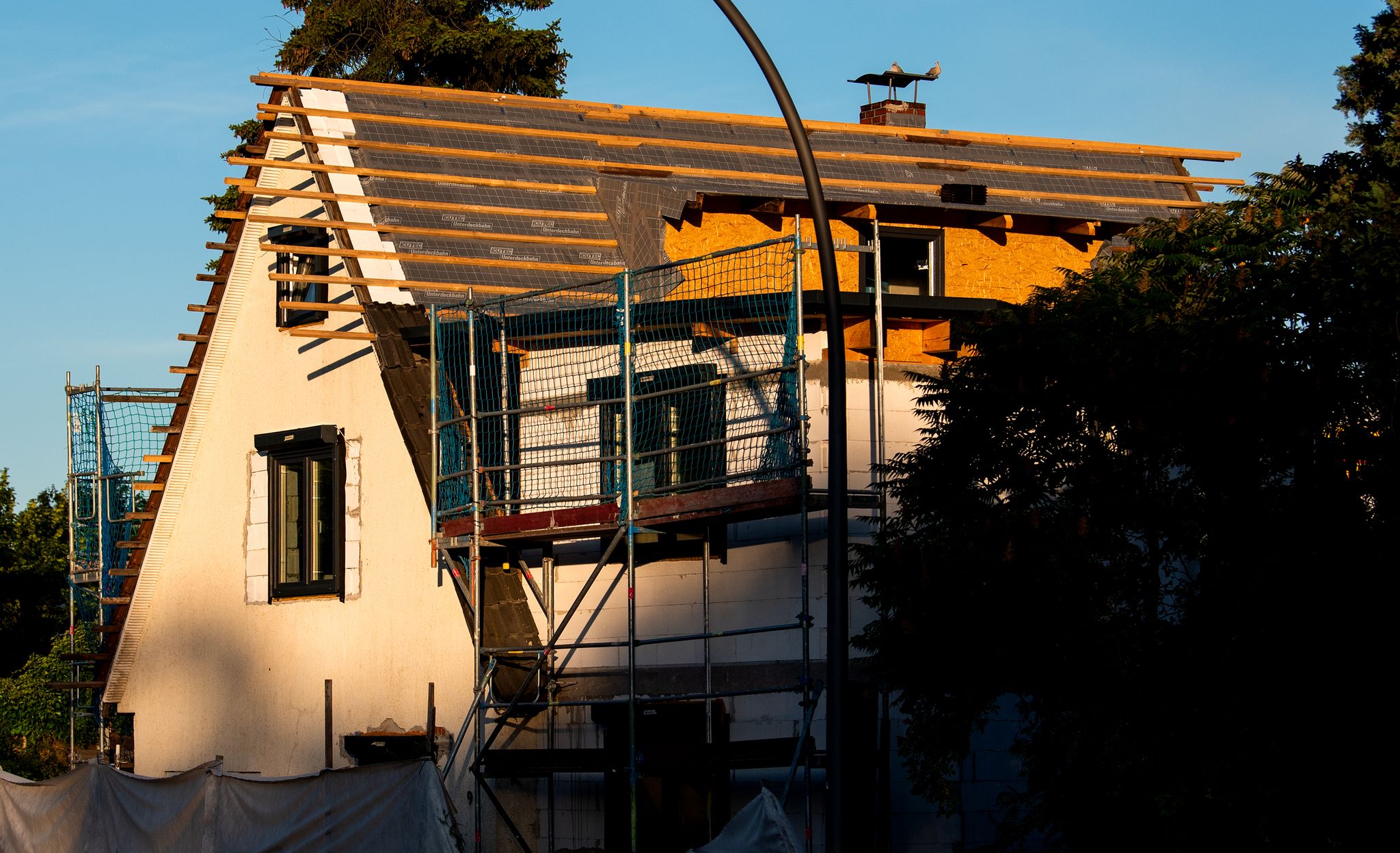 Rückgang bei energetischen Sanierungen im eigenen Haus