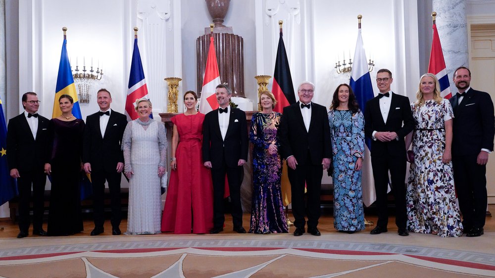 Königlicher Glamour in Berlin: Nordische Royals feiern Jubiläum der Botschaften