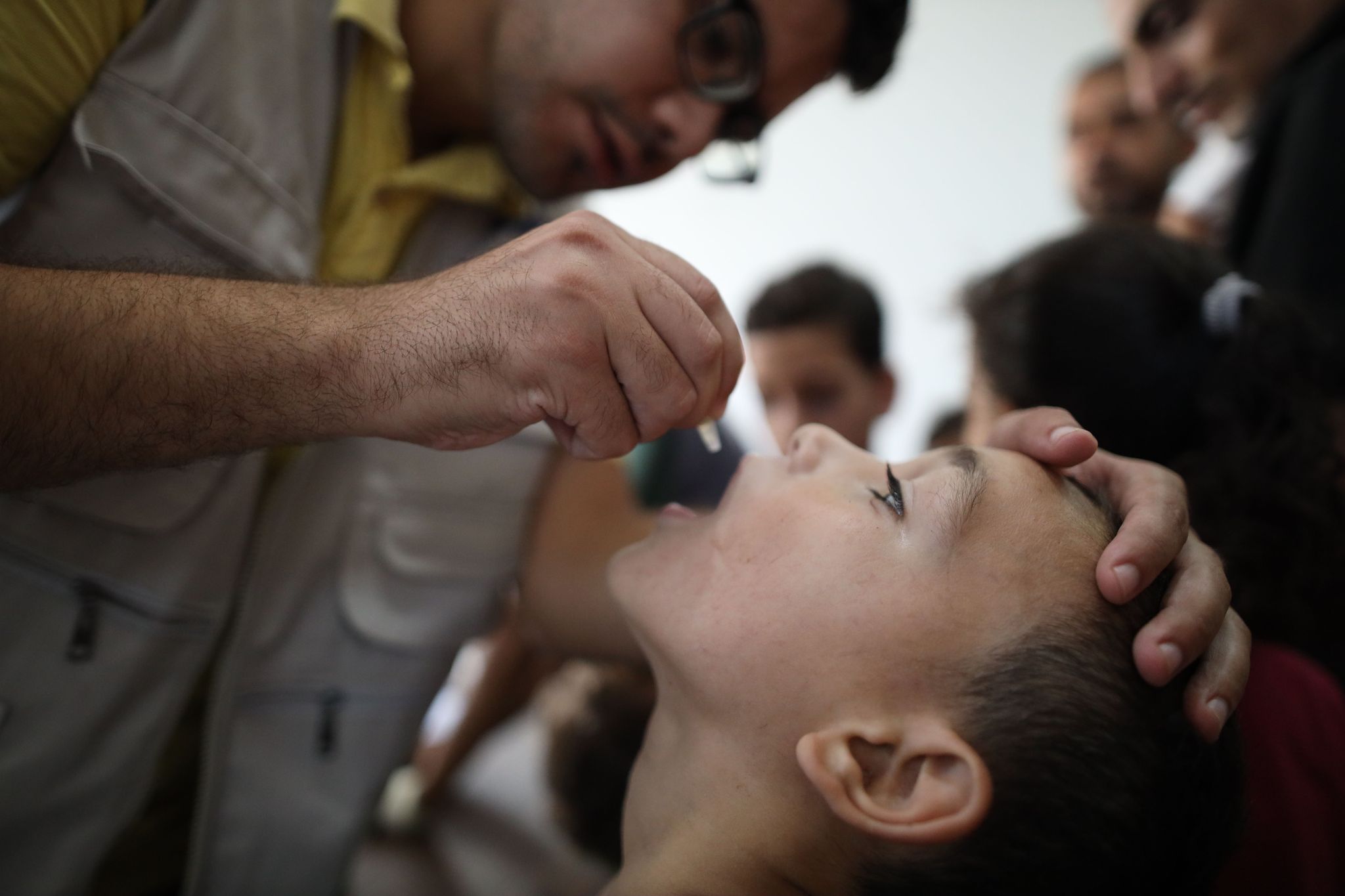 Zweite Runde der Polio-Impfungen im Gazastreifen begonnen